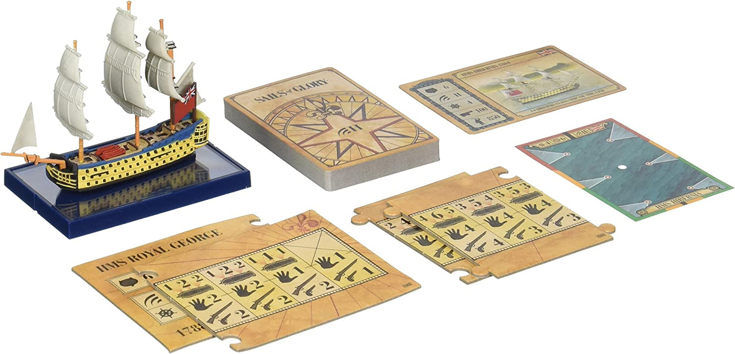 Sails of Glory Ship Pack - HMS Royal George 1788 Board Game