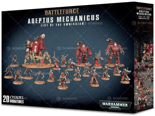 Warhammer Games Workshop Battleforce Adeptus Mechanicus Fist of The Omnissiah