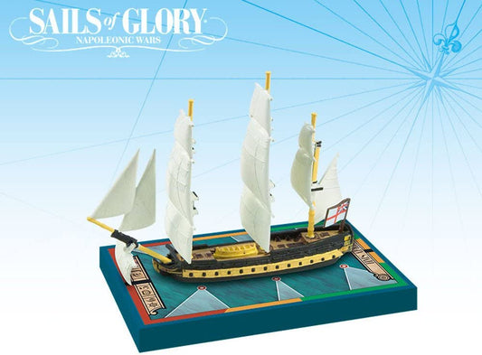 Sails of Glory: Additional Ship Mats ARESGN114C Africa 1781/ HMS Vigilant 1774