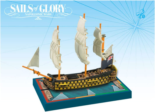 Sails of Glory Ship Pack - HMS Royal Sovereign 1786 Board Game